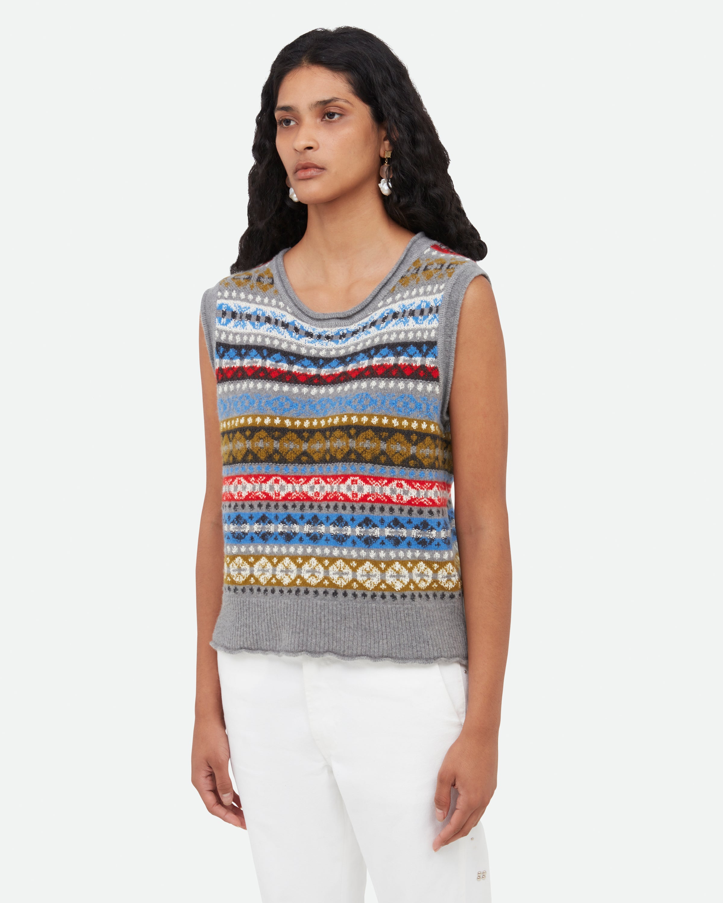 Astral Knit Vest Knitwear Wales Bonner